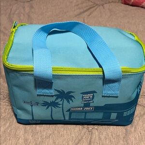 Trader Joe's Blue Insulated Lunch Bag